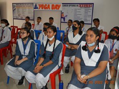 Quiz competition on Yoga Day