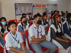 Quiz competition on Yoga Day